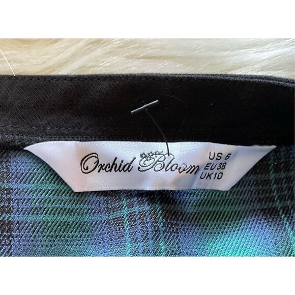 Heart Corset Plaid Sweetheart Dress (Size 6) - Picture 5 of 8